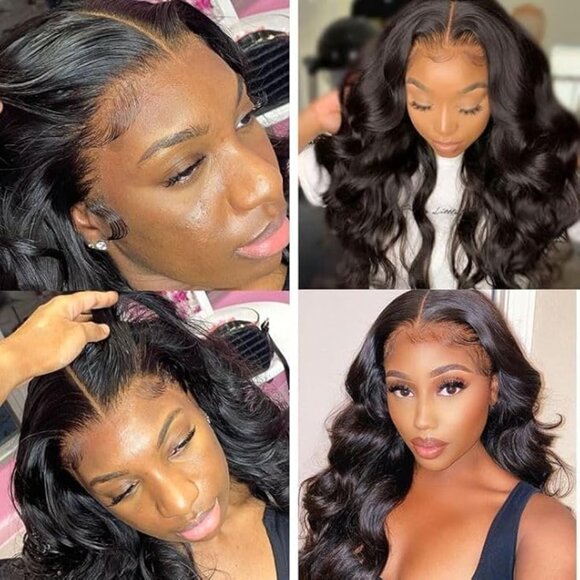 Real HD Lace Frontal Body Wave - Picture 1 of 5